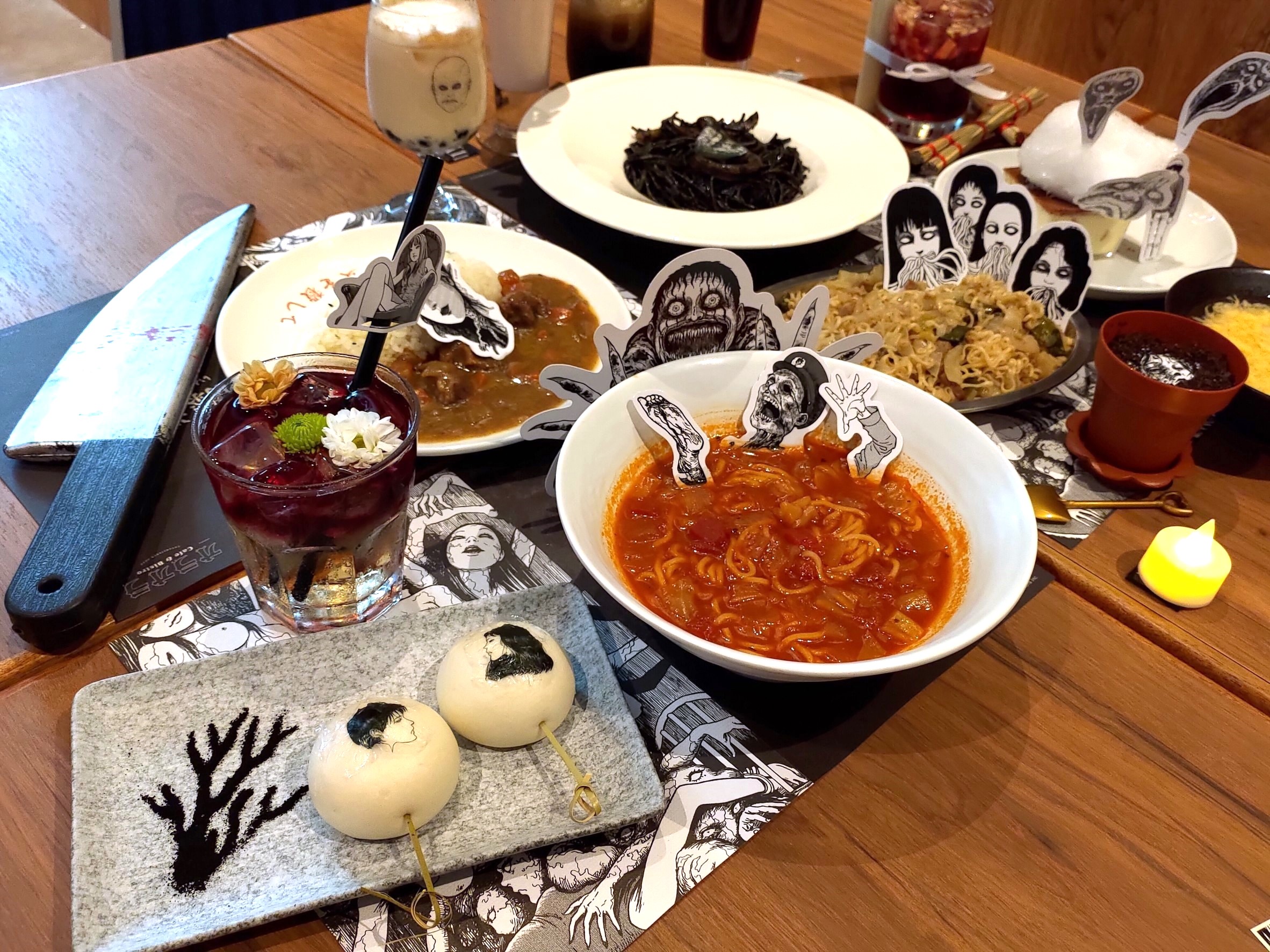 伊藤潤二主題餐點